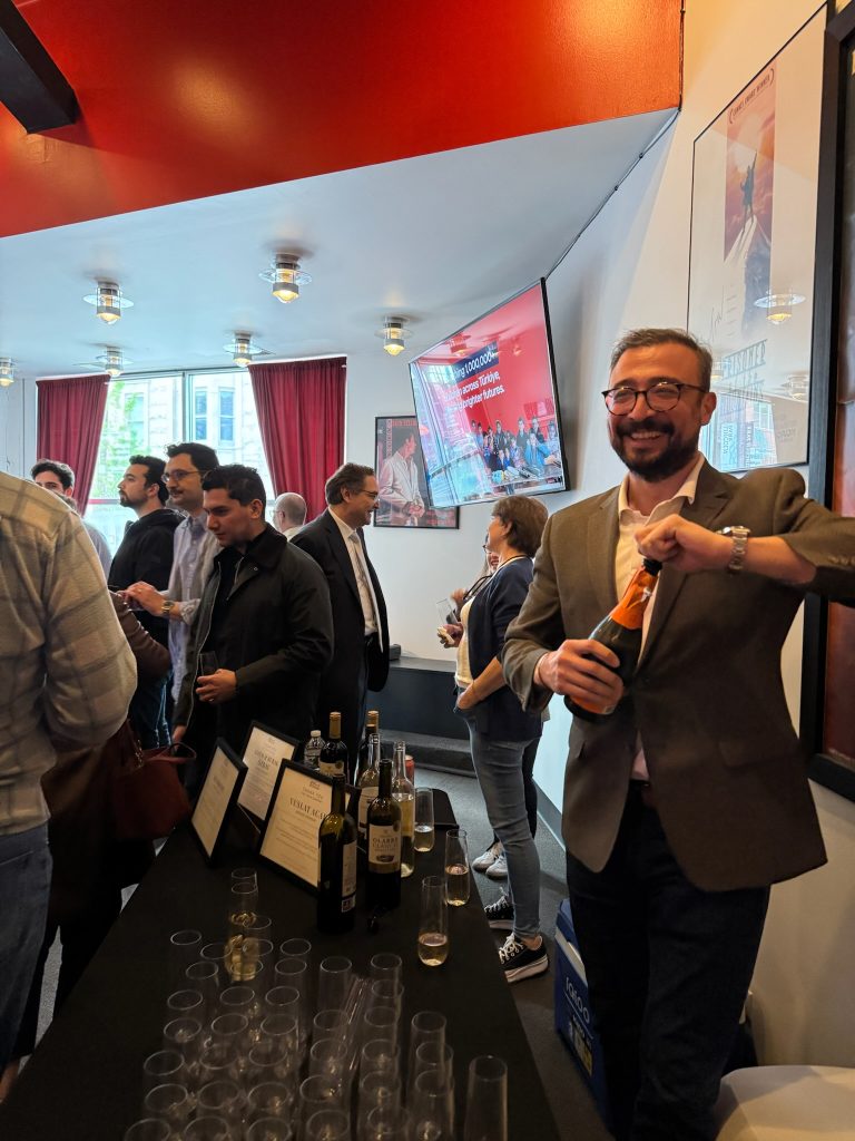 Guests being served drinks